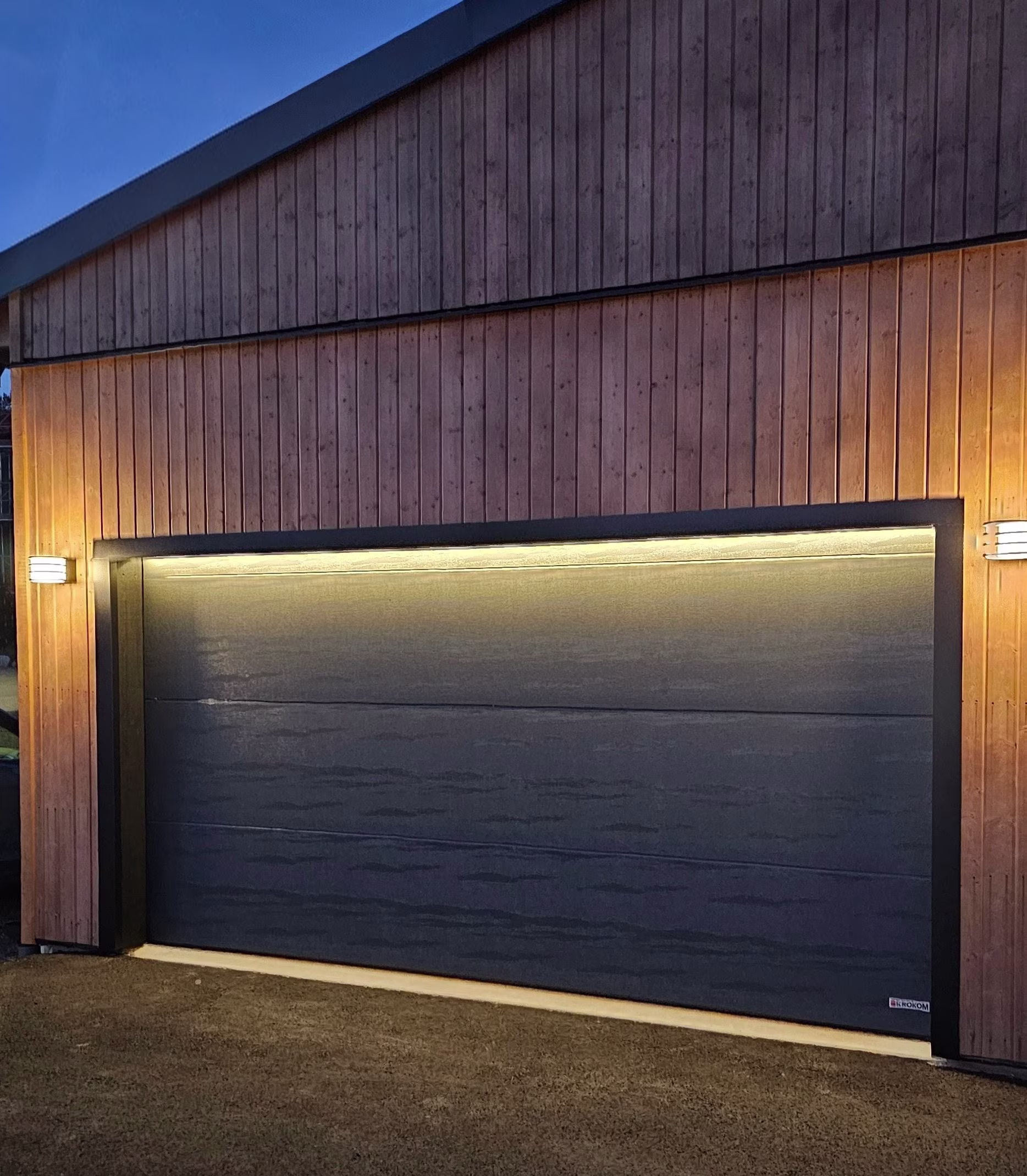 Plåtdetaljer till garage